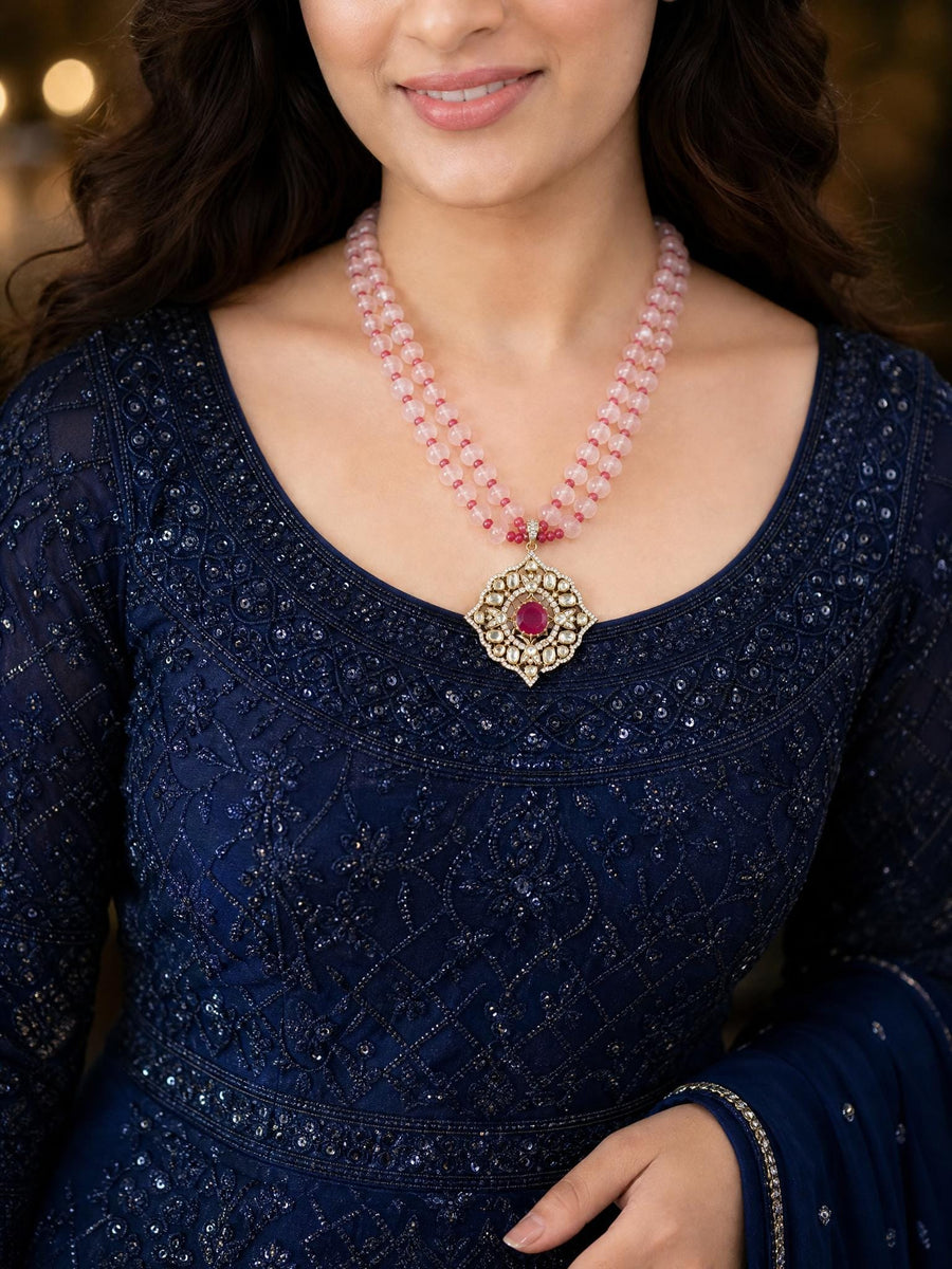 Blushing Bloom Necklace Set