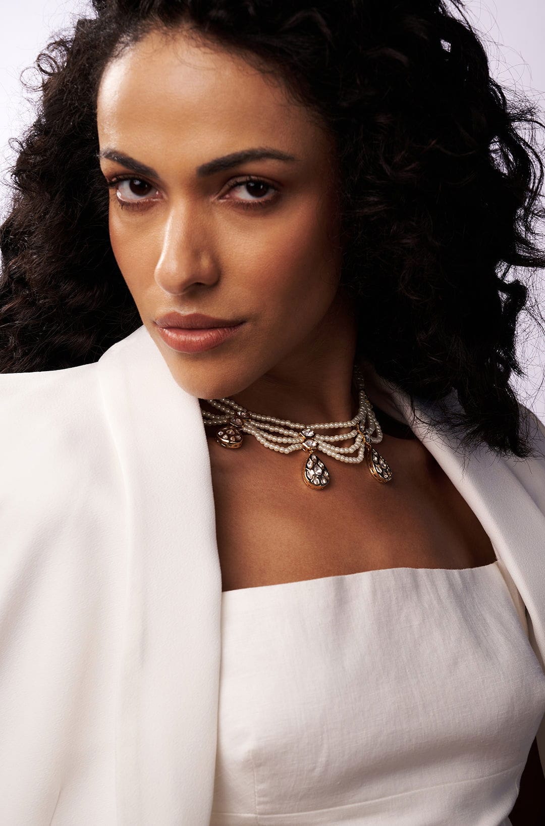 Waves Of Pearl Necklace - Joules by Radhika 