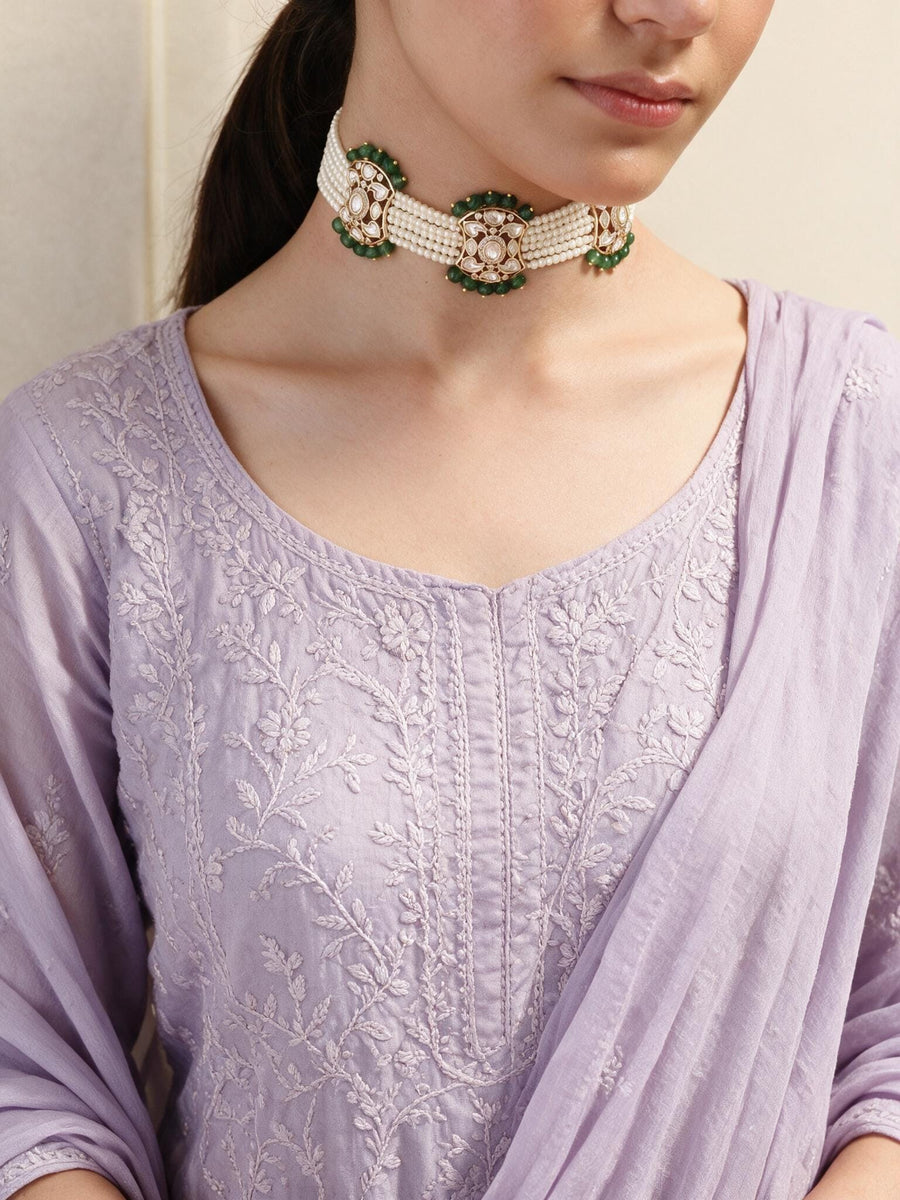 Pastel Petals Necklace Set