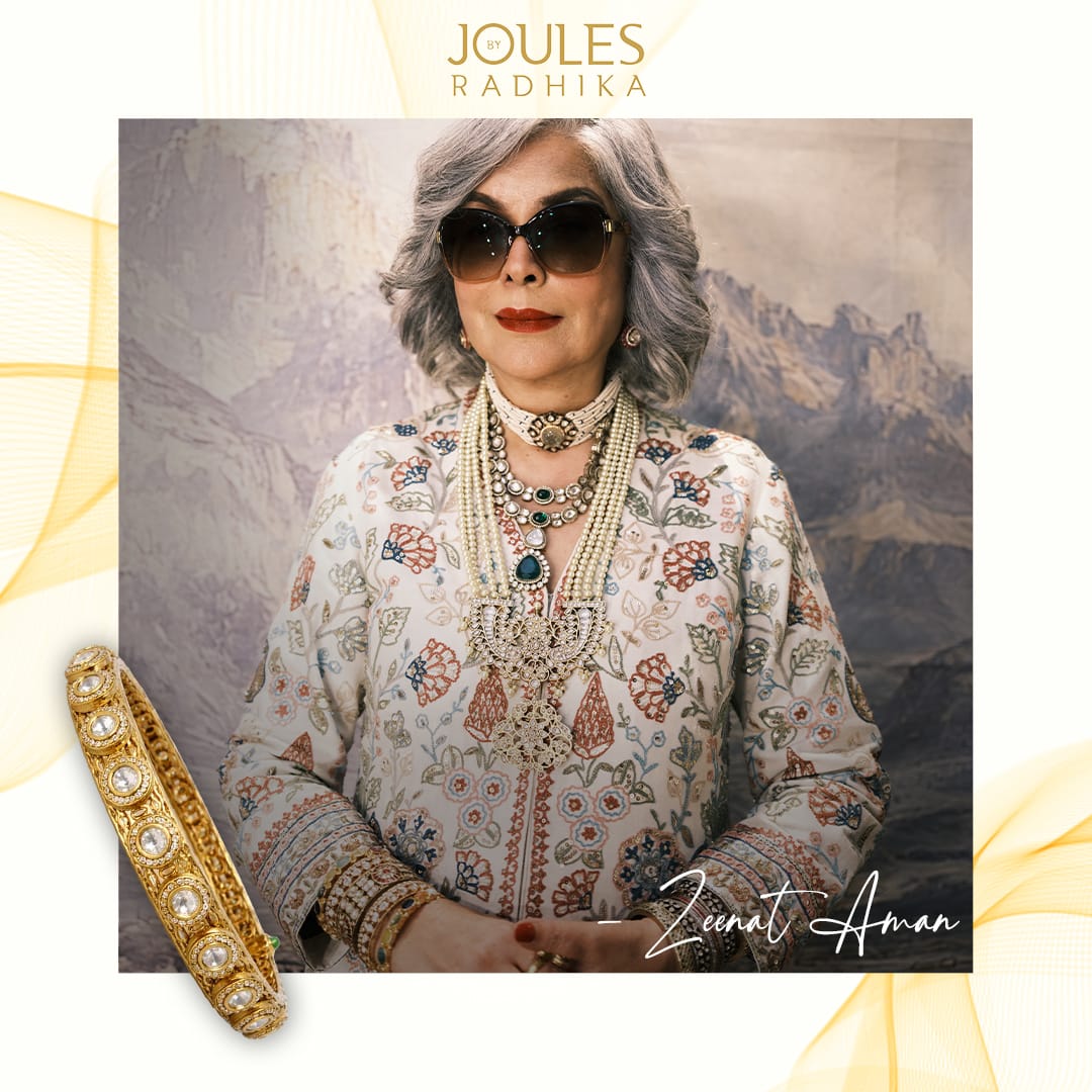 Kundan Polki Single Line Devanshi Bangle