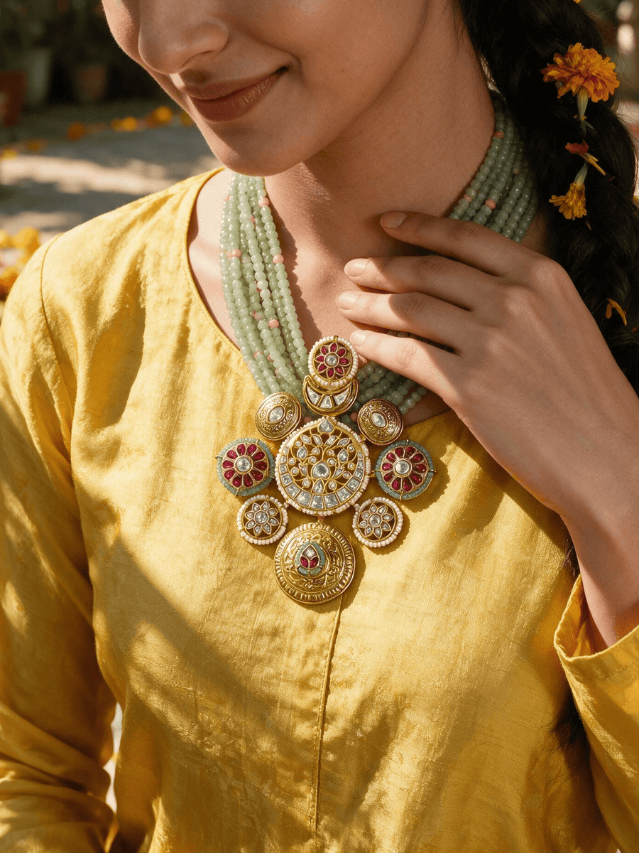 Ethereal Green Necklace