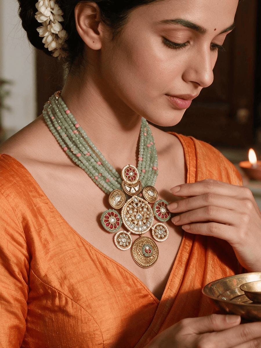 Ethereal Green Necklace