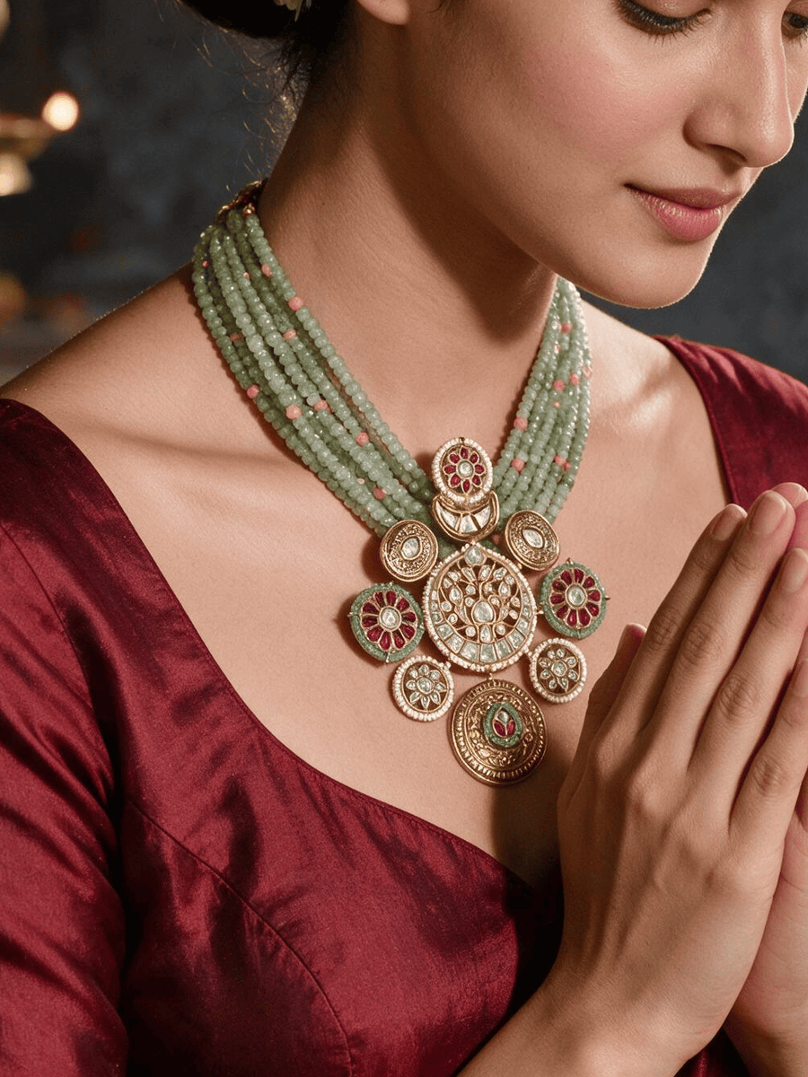 Ethereal Green Necklace