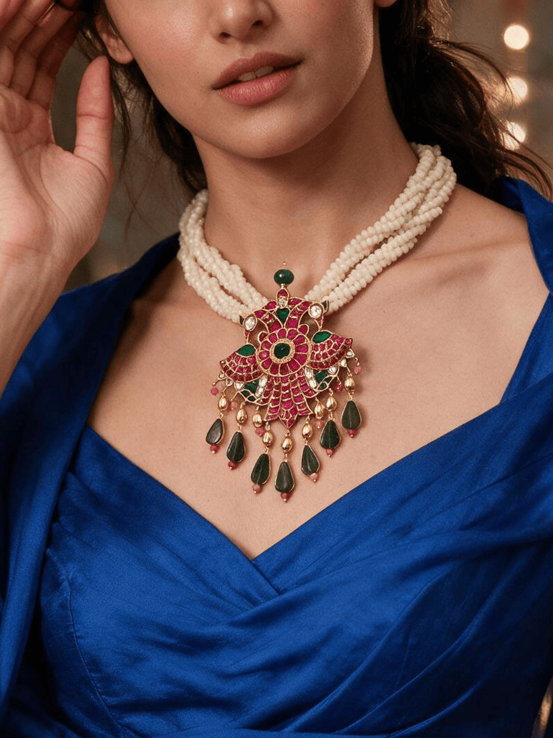 Regal Twist Layered Necklace