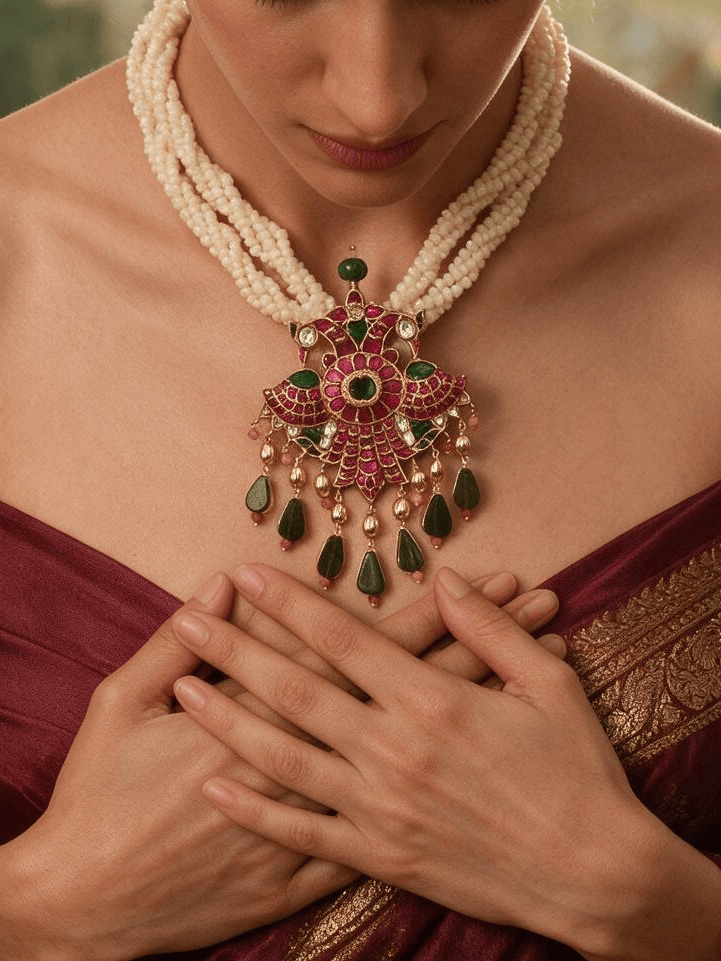 Regal Twist Layered Necklace