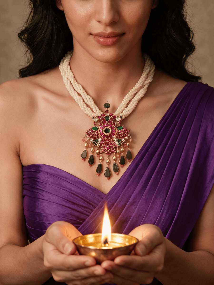 Regal Twist Layered Necklace