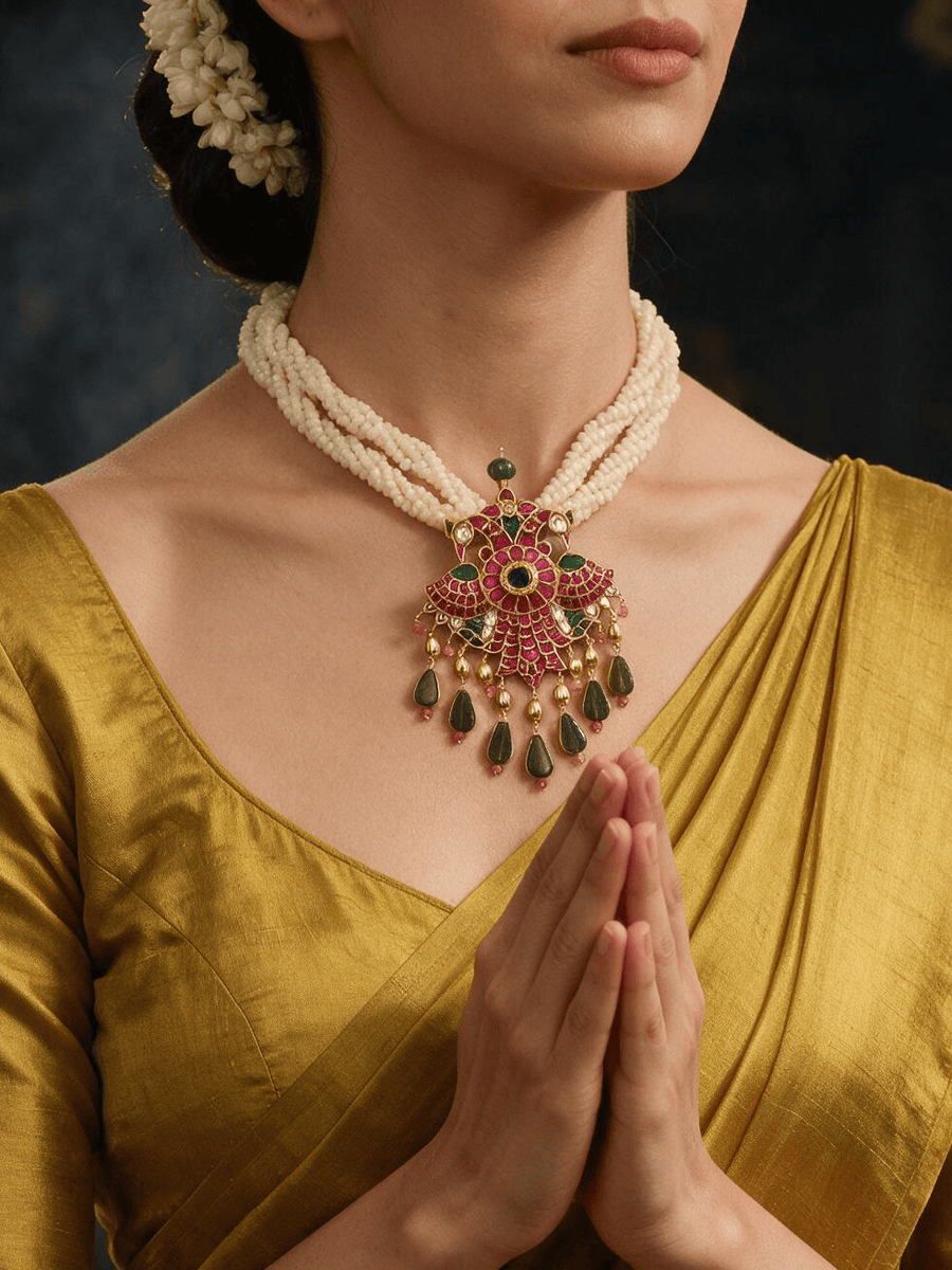 Regal Twist Layered Necklace