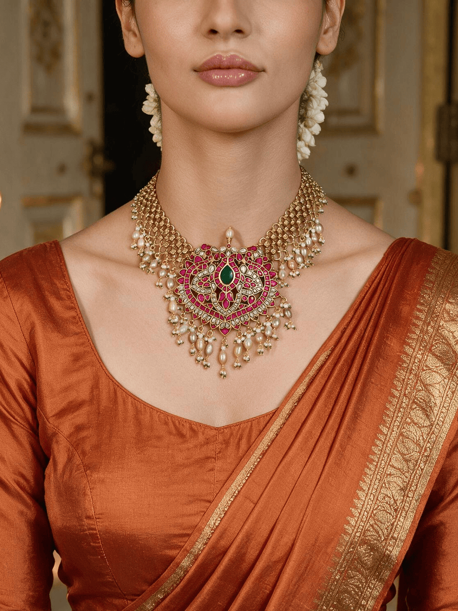 Majestic Heartfall Necklace Set