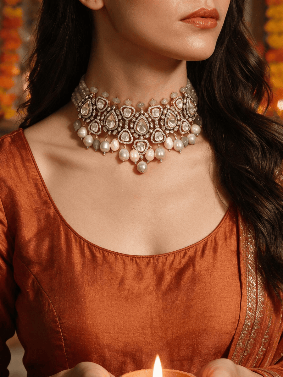 Regal Cascade Necklace Set