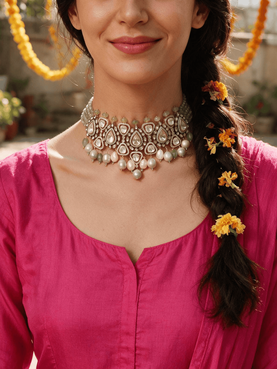 Regal Cascade Necklace Set