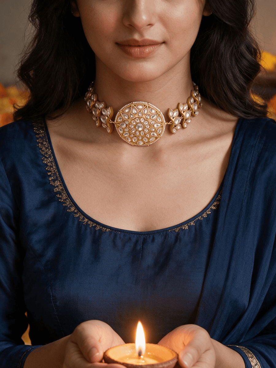 Tarvika Choker Necklace Sets