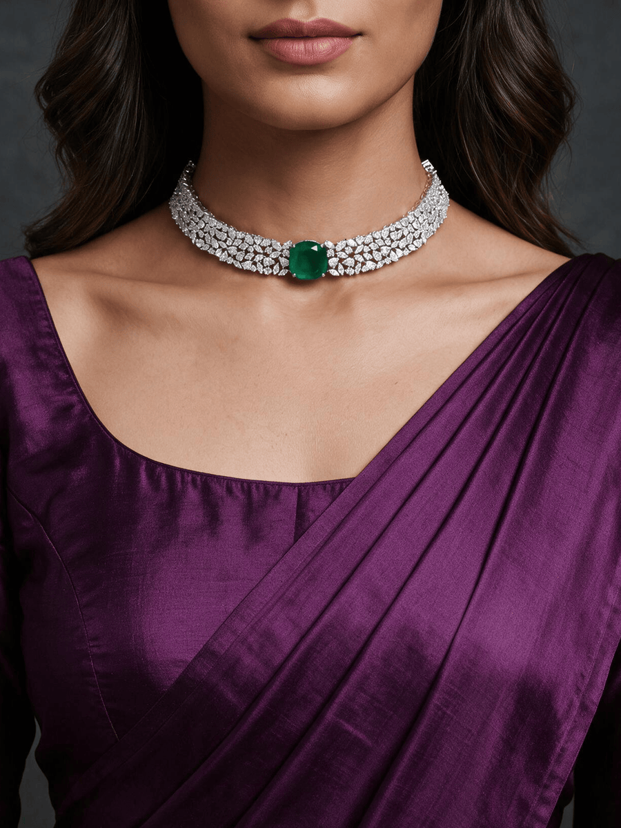 Sivya Choker necklace set