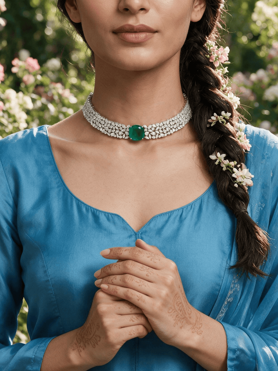 Sivya Choker necklace set