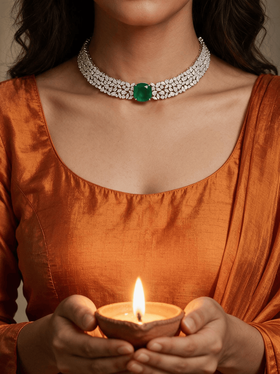 Sivya Choker necklace set