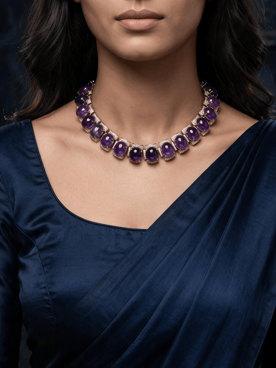 Yashvika Short Necklace Set