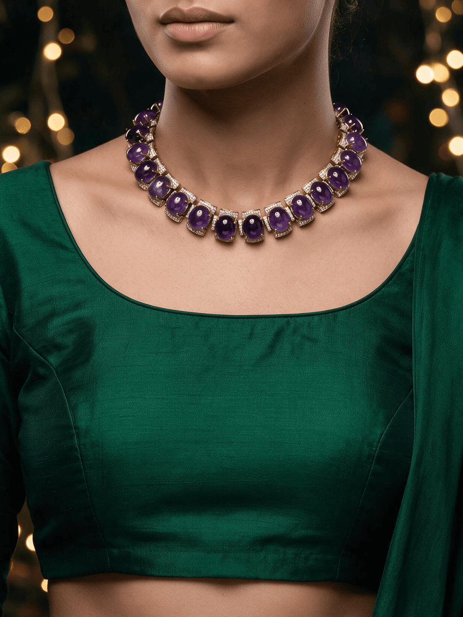 Yashvika Short Necklace Set