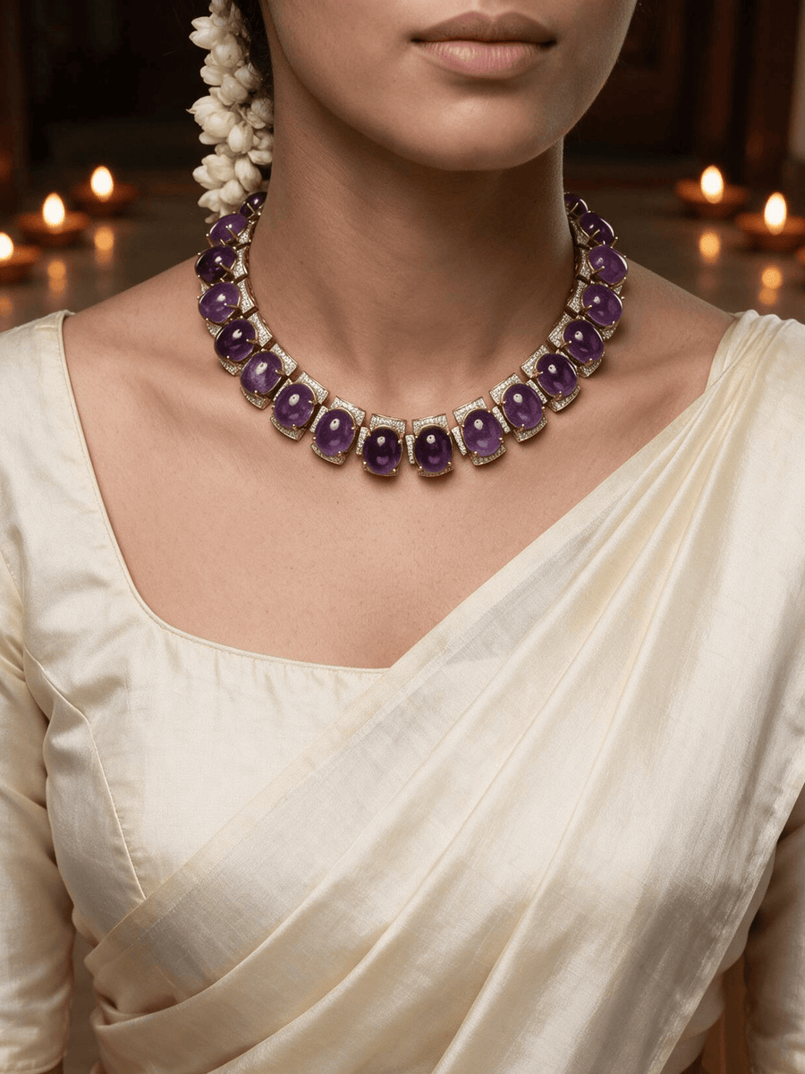 Yashvika Short Necklace Set