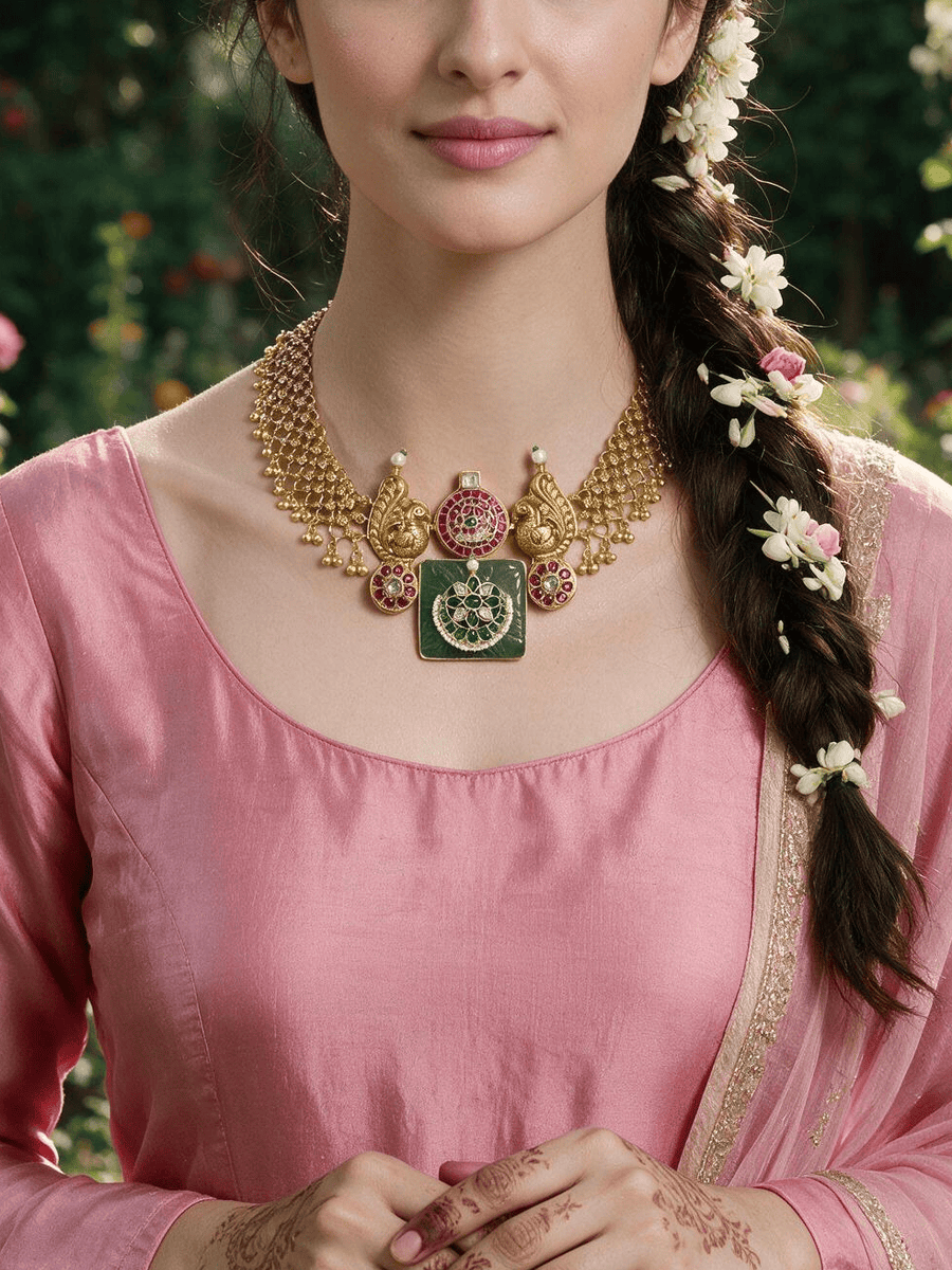 Temple Coin Necklace