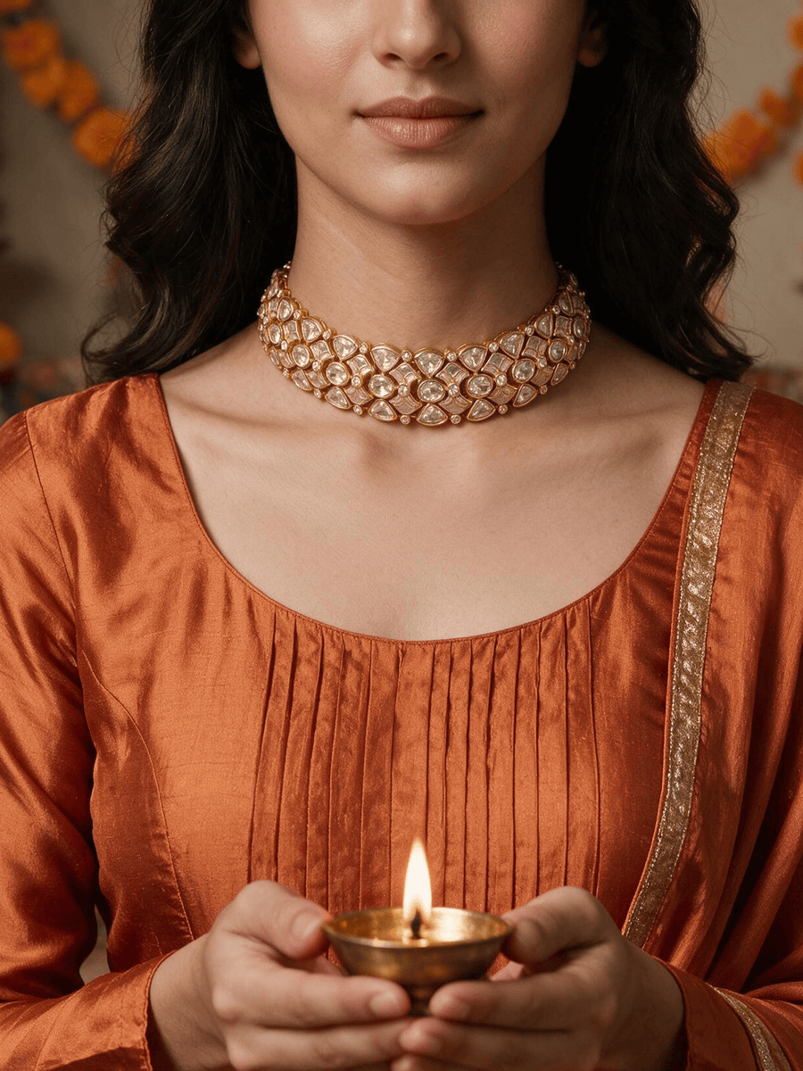 Mishaya Choker Necklace Sets