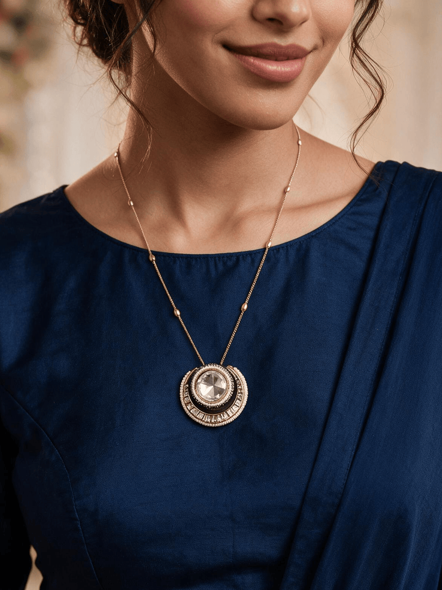 Polki Pendant Necklace
