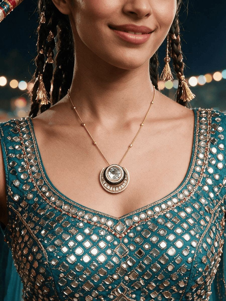 Polki Pendant Necklace