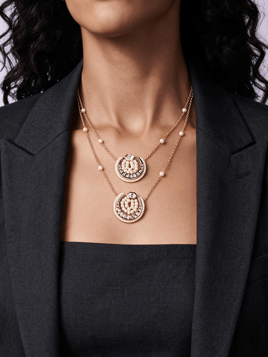 Classic Pearl & Kundan Dainty Necklace