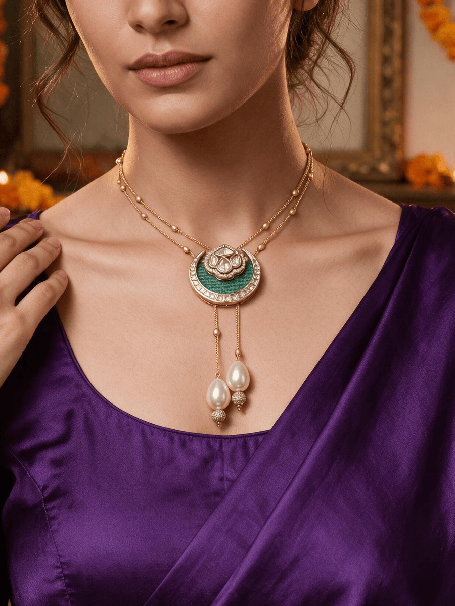 Whimsical Pearl Necklace