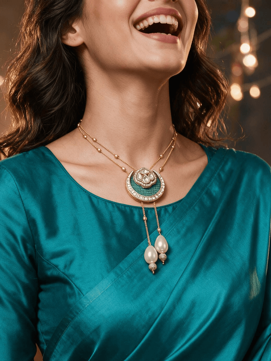 Whimsical Pearl Necklace
