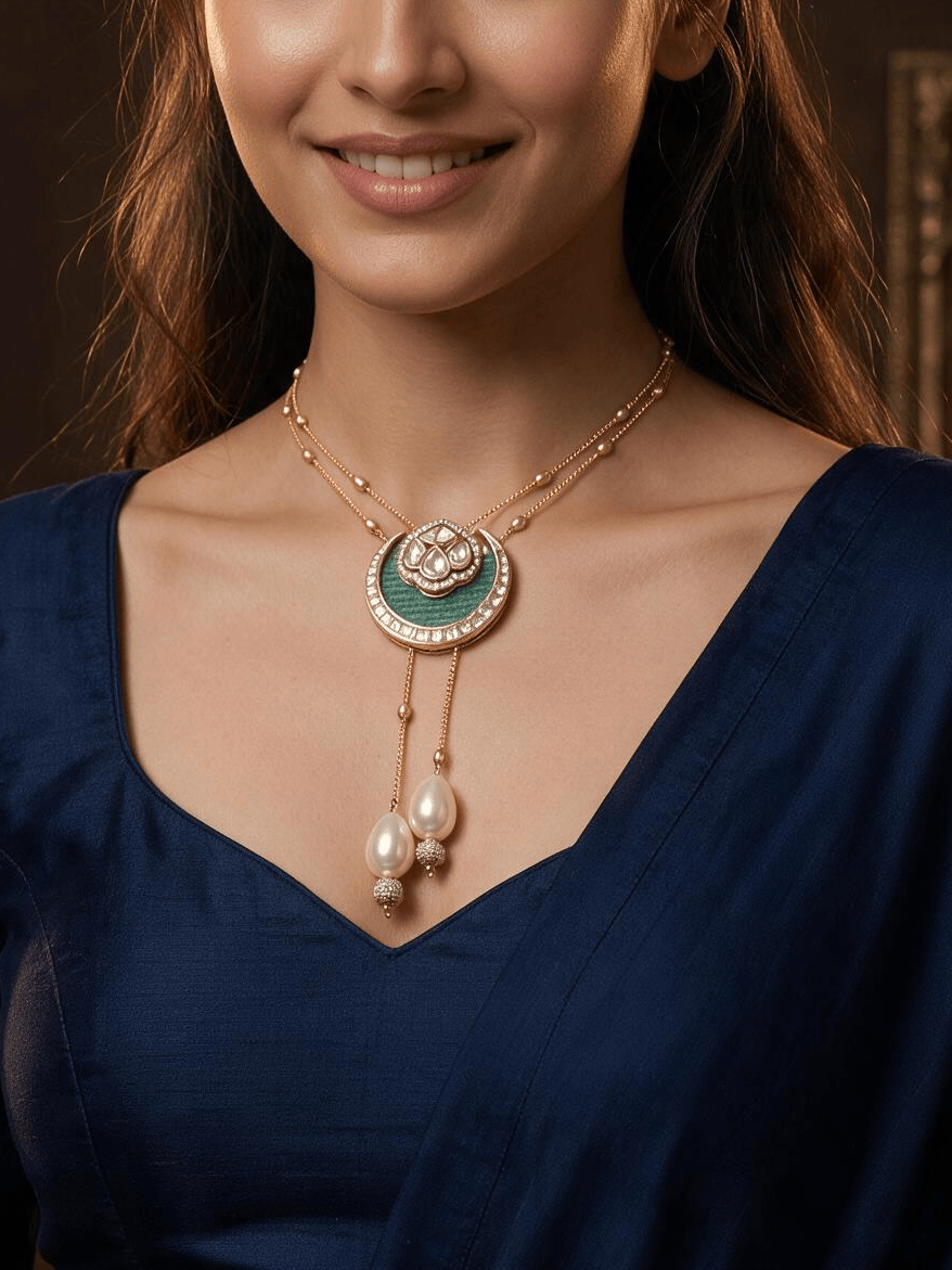 Whimsical Pearl Necklace
