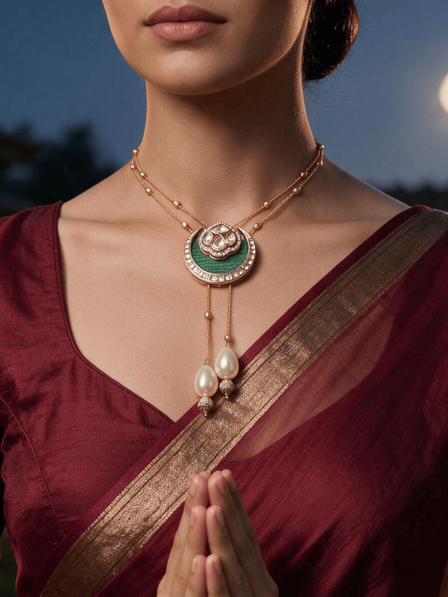Whimsical Pearl Necklace