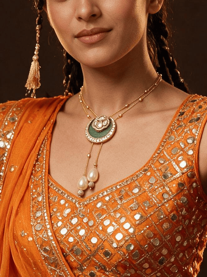 Whimsical Pearl Necklace
