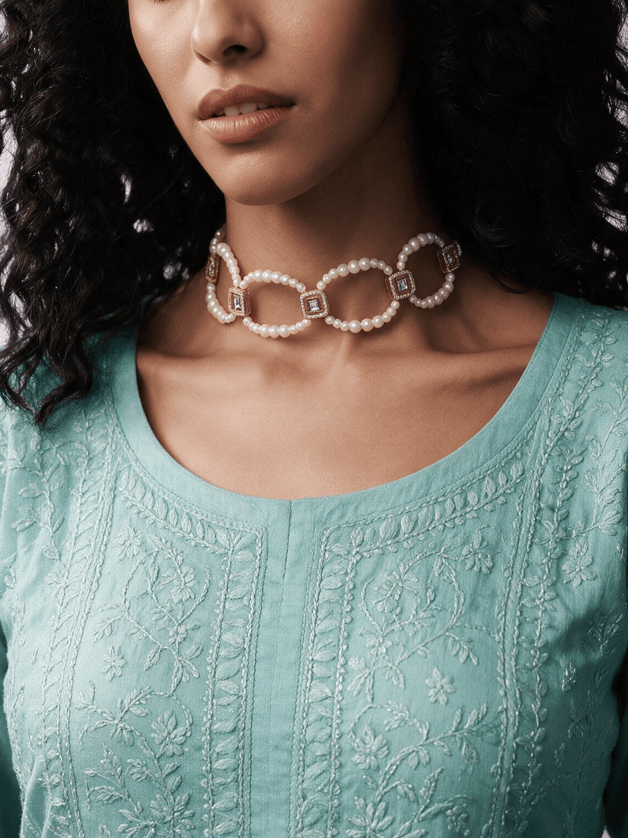 Pearl Choker Necklace