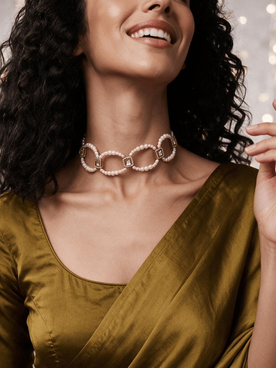 Pearl Choker Necklace