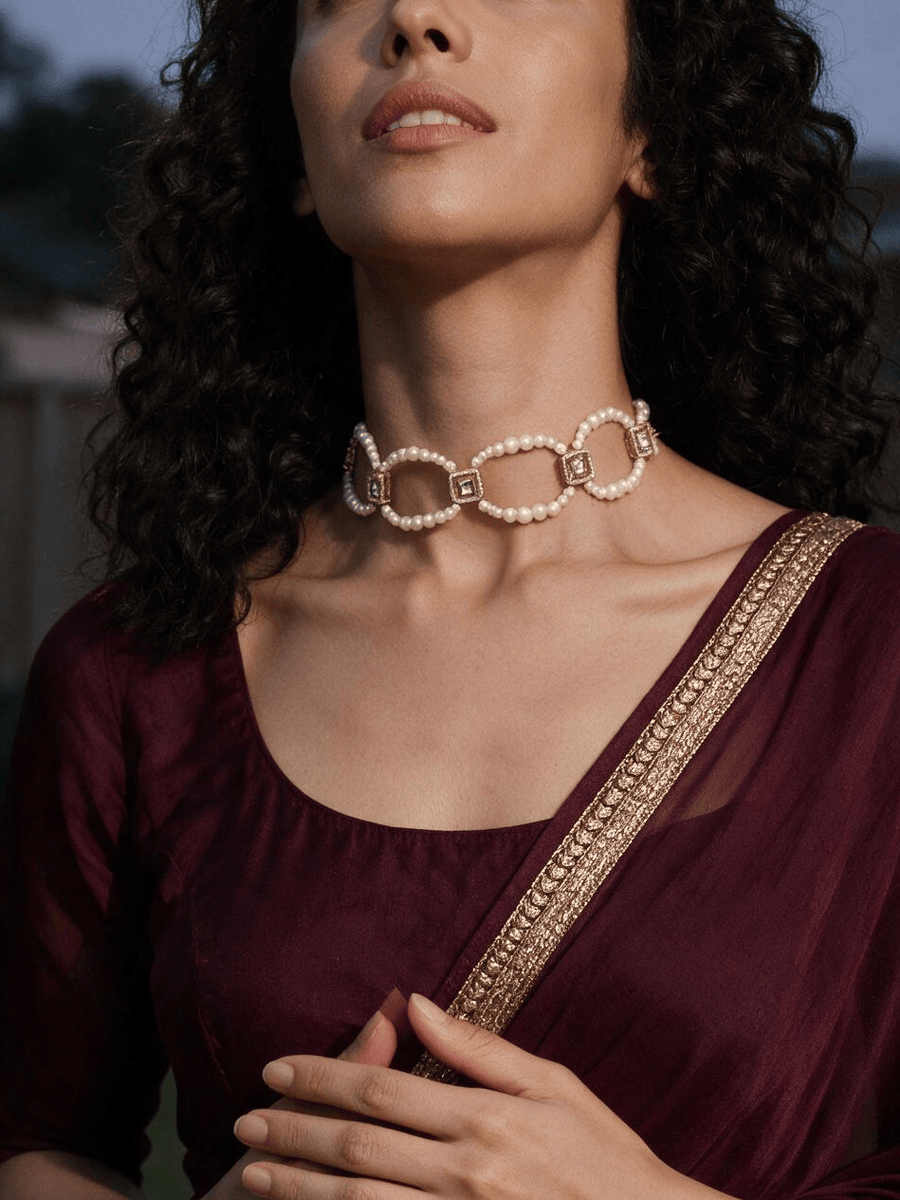 Pearl Choker Necklace
