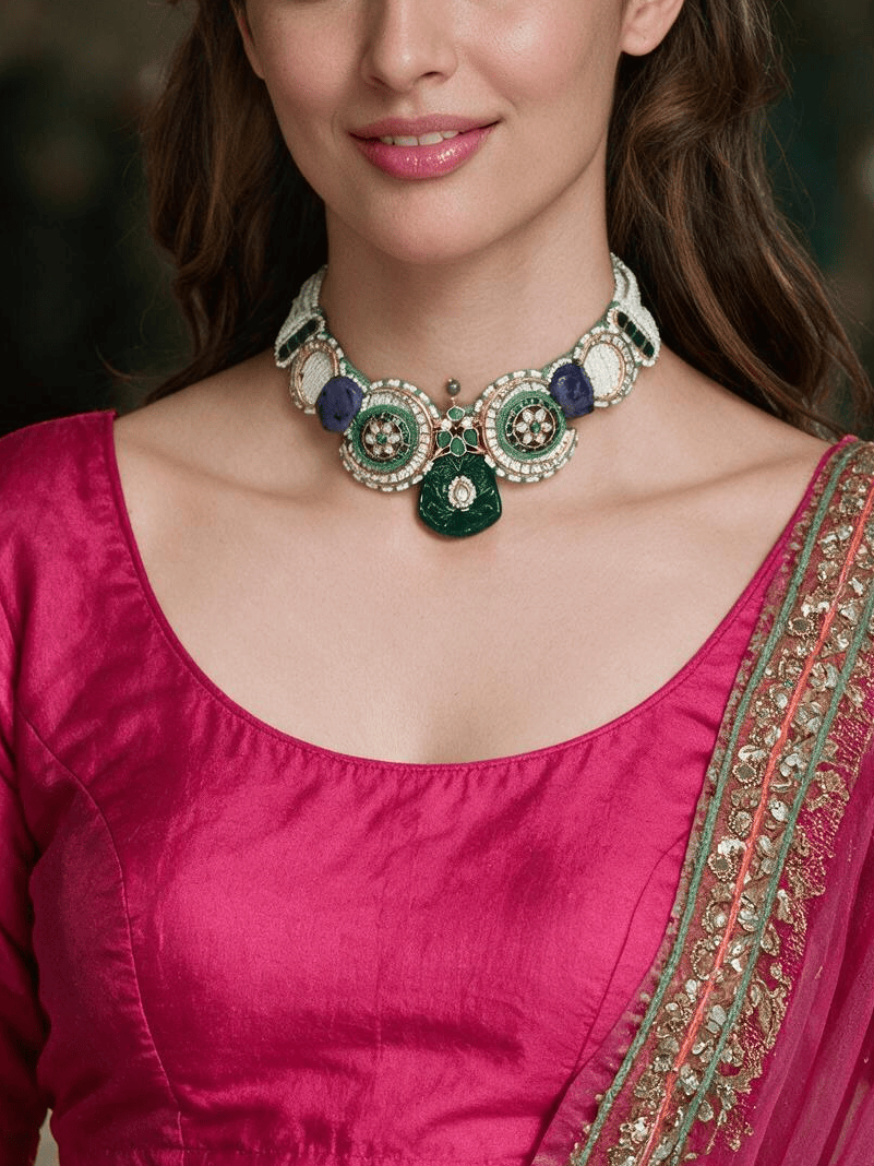 Samar Beads Necklace Set