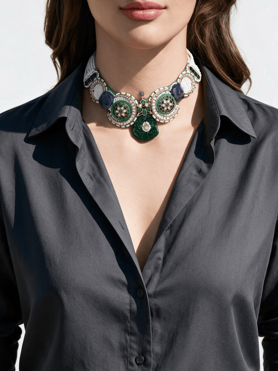 Samar Beads Necklace Set
