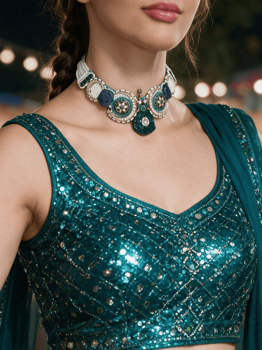 Samar Beads Necklace Set