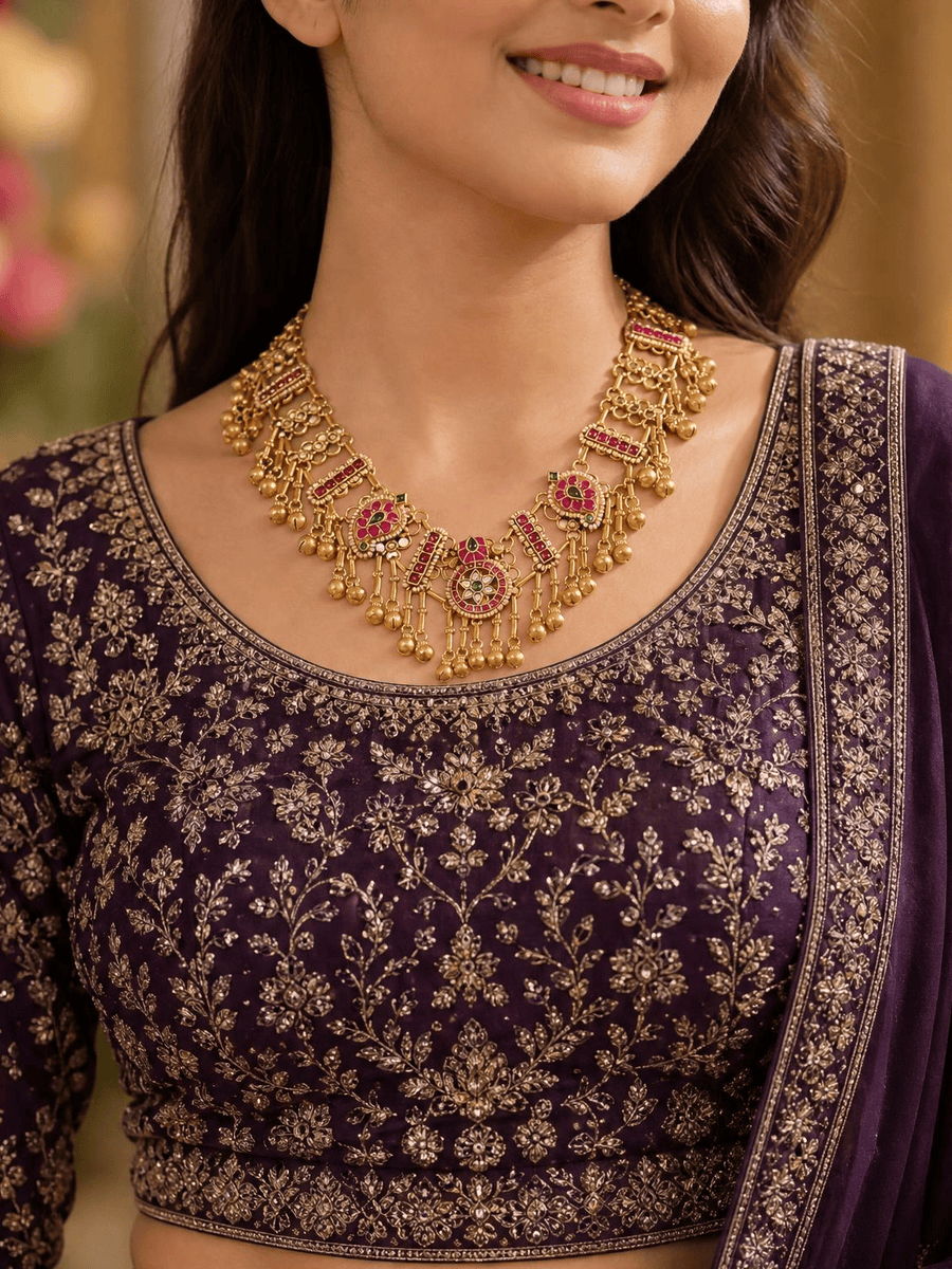 Ruhani Riwaayat Bridal Necklace Set