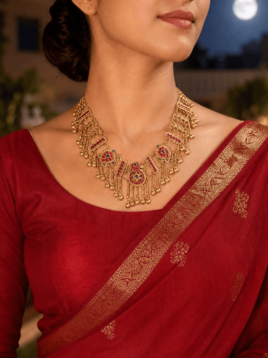 Ruhani Riwaayat Bridal Necklace Set