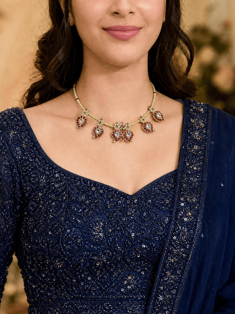 Nandini Pearl Drop Necklace