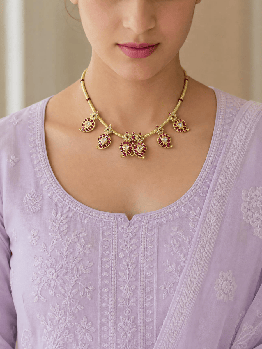 Nandini Pearl Drop Necklace