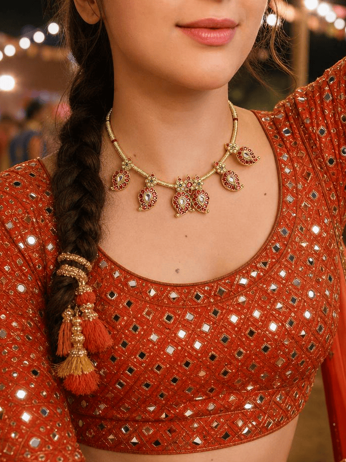 Nandini Pearl Drop Necklace