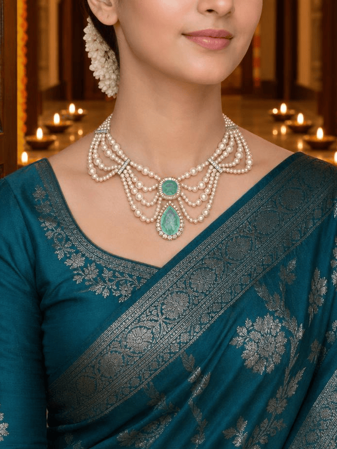 Janavi Necklace Set
