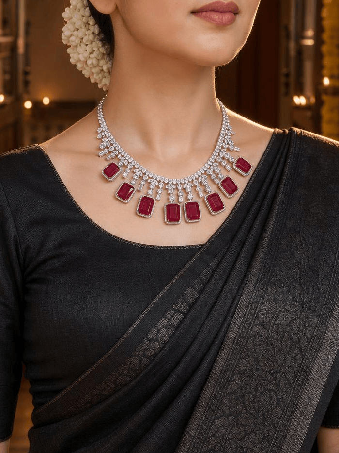 Saana Crystal Necklace SET