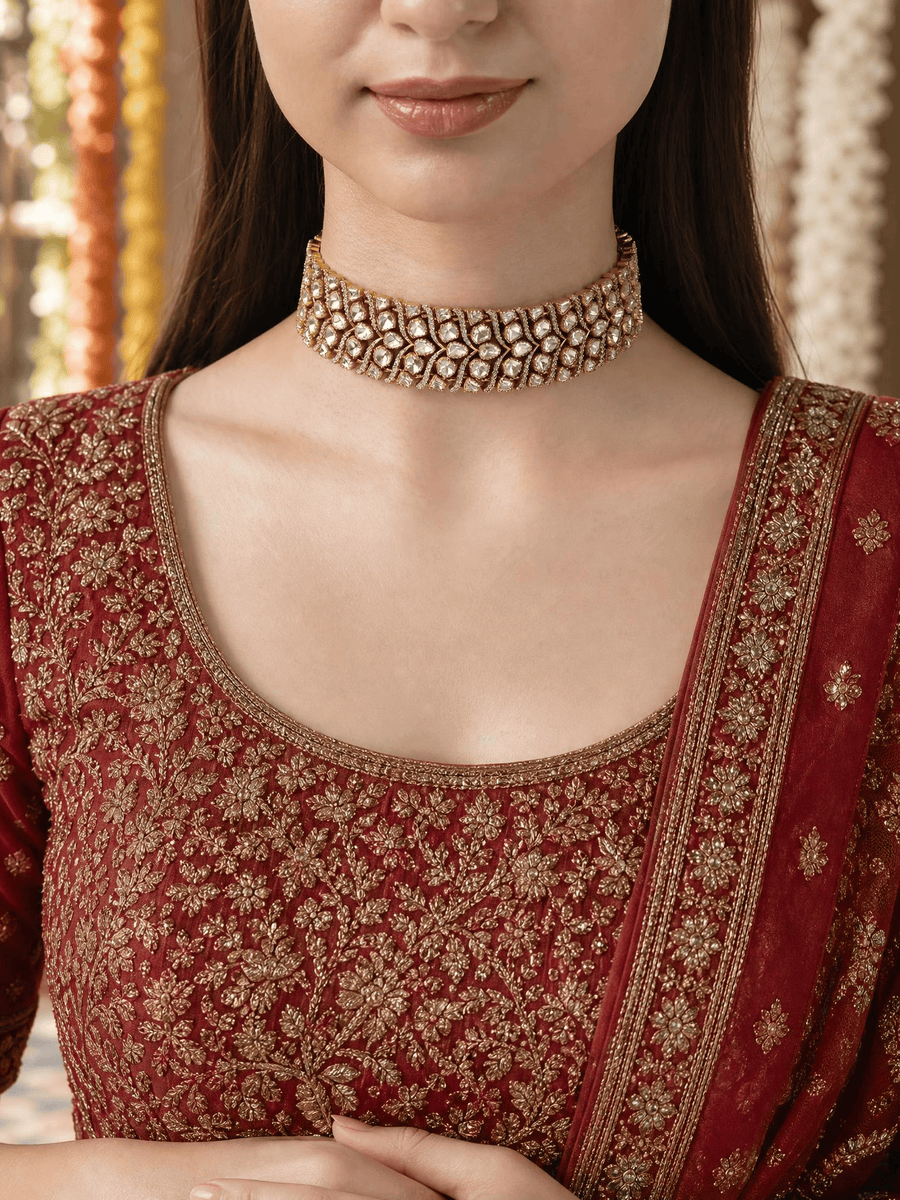 Zavya Choker necklace set