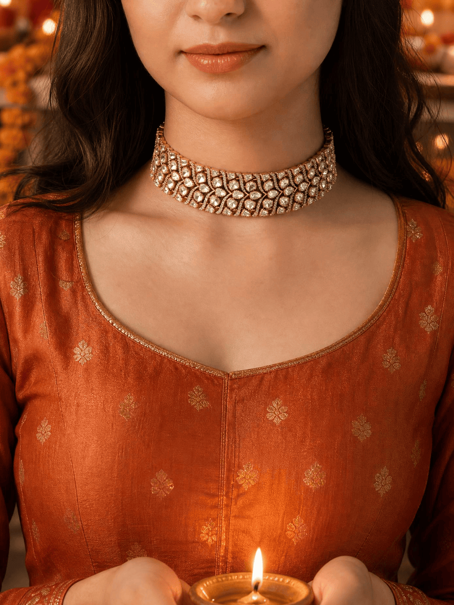 Zavya Choker necklace set