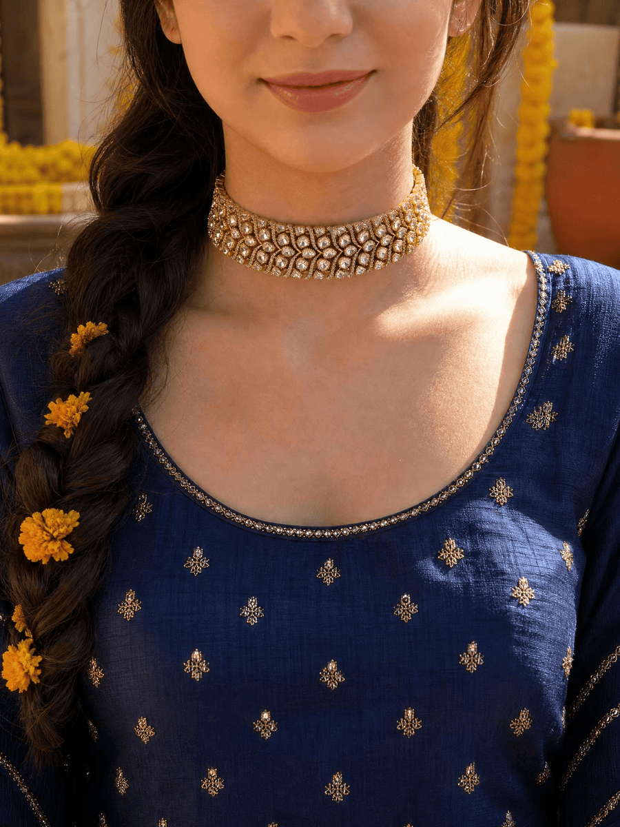 Zavya Choker necklace set