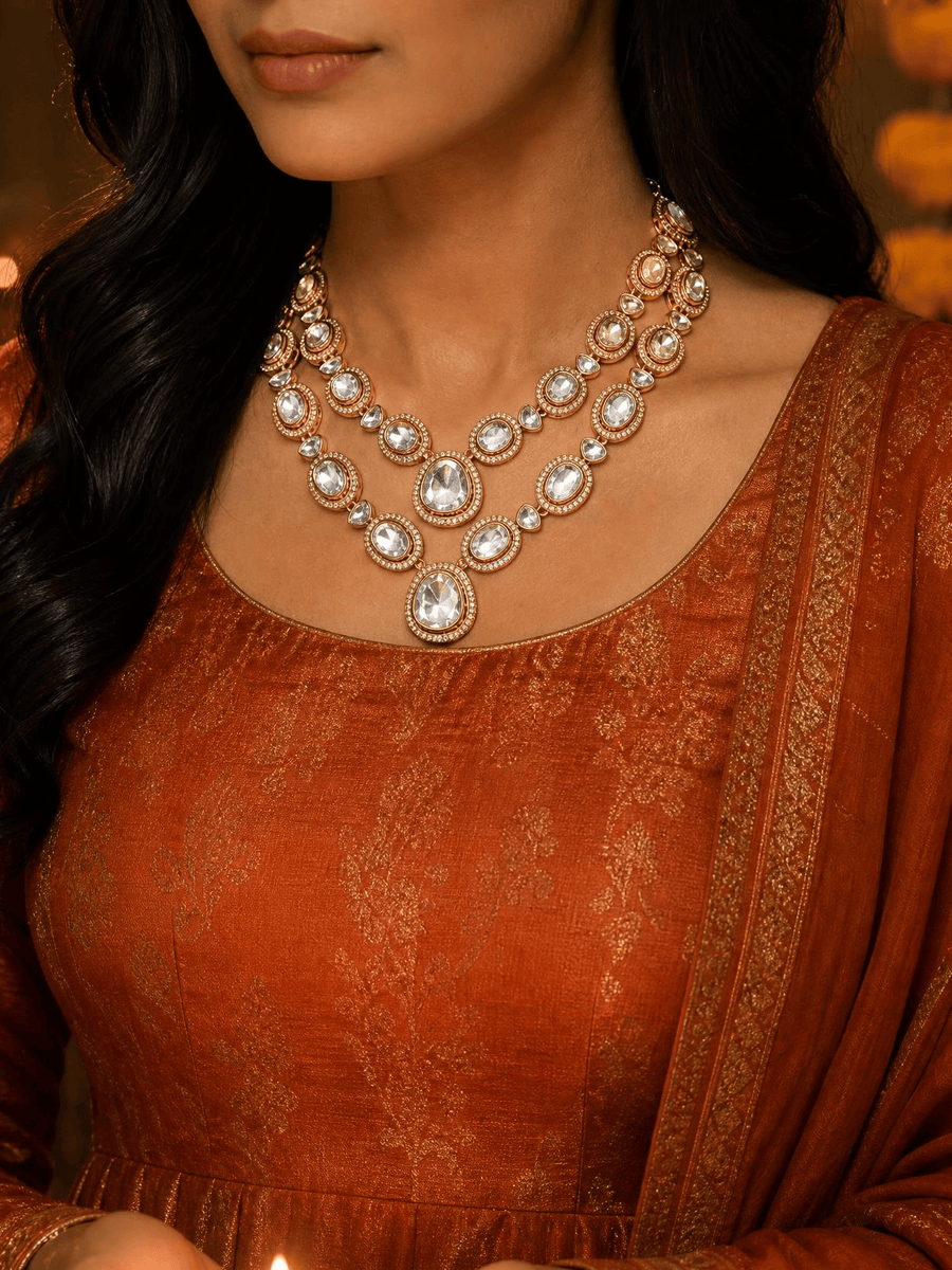 Tanvika Layered Necklace set