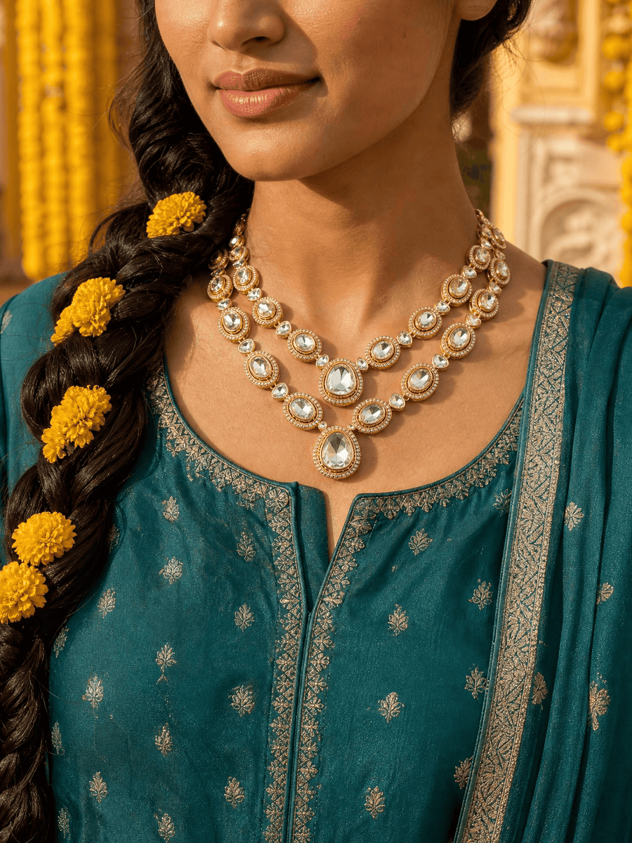 Tanvika Layered Necklace set