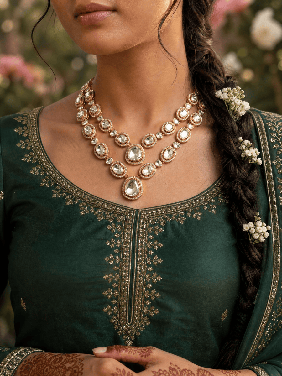 Tanvika Layered Necklace set